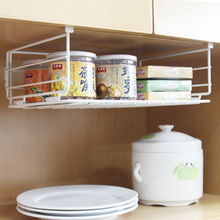 厨房新宠 卡式单层多功能收纳架——让调料瓶与橱柜用具井井有条