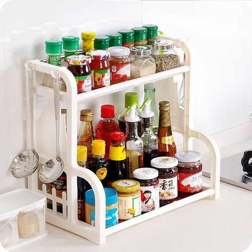 大号厨房置物架 解放台面，让调料与砧板井然有序
